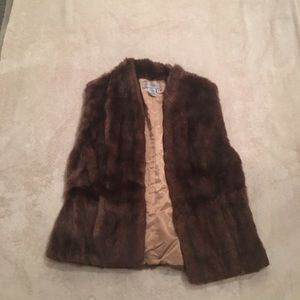 Fur vest